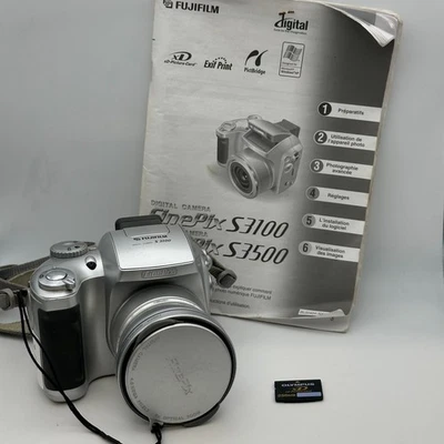 Fujifilm FinePix S3100 Digital Camera FinePix - Silver - Image 1 of 4