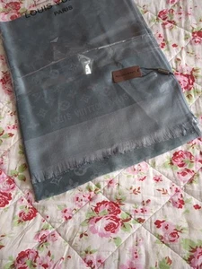 Sciarpa scialle Louis Vuitton seta/cashmere grande nuova - Foto 1 di 2