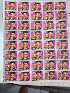 USPS Elvis Presley (Sheet of 40) American Singer Actor Rock and Roll Music .29 - Picture 1 of 2