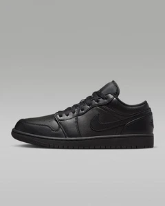 Nike Air Jordan 1 Low Triple Black Eur47/uk11,5/br45 - Bild 1 von 9
