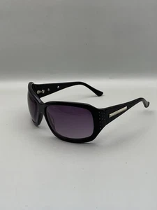 Gafas de sol BCBGMAXAZRIA para mujer negras púrpuras de gran tamaño cuadradas degradadas moda UV - Imagen 1 de 11