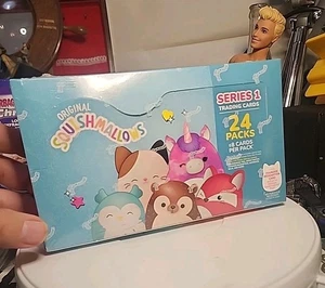 Series 1 Squishmallows Trading Cards Hobby Box Factory Sealed 24 Packs RARE! - Bild 1 von 6