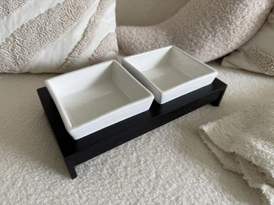 Futternapf aus Keramik erhöht - Bild 1 von 3