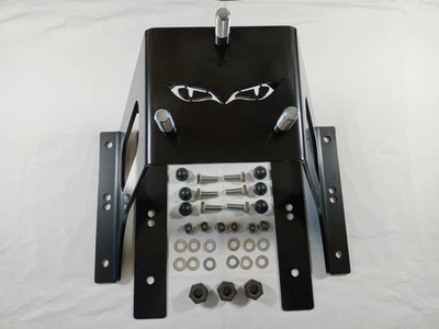 Cámper porta ruedas de repuesto para puerta trasera Monsta Mercedes Sprinter, furgoneta de día Foto 1 de 4