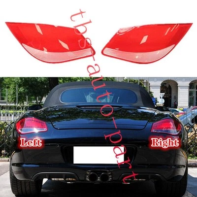 Fit For 2009-2012 Porsche 987.2 Cayman/Boxster LH&RH Side Tail light Lens Cover - Imagem 1 de 4