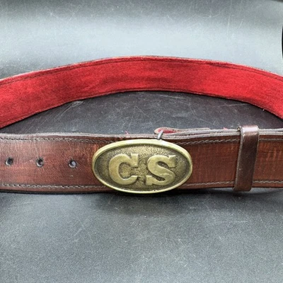 Cinturón y hebilla Safariland CS, talla 38 cuero forrado en tela Foto 1 de 3