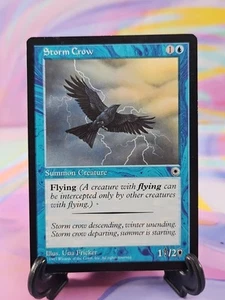Magic the Gathering MTG Portal 1997 Karte | Storm Crow - Bild 1 von 2