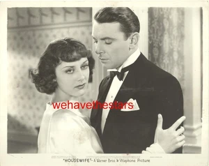 Vintage Ann Dvorak George Brent HOUSEWIFE '34 Publicity Portrait - Picture 1 of 1