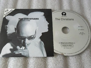 CD-THE CHRISTIANS-WHAT'S IN A WORD-HAPPY IN HELL-PRIESTMAN (CD SINGLE) 1992 2TRACK - Bild 1 von 1