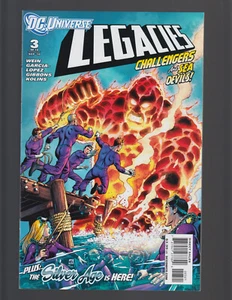 DC UNIVERSE LEGACIES #3B (Variante de incentivo Dave Gibbons 1:25) En estado bastante bueno+ 2010 - Imagen 1 de 2