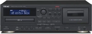 Teac AD-850 CD/Cassette Combinaison Noir - Bild 1 von 1