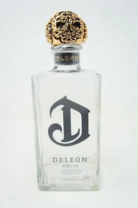 DeLeon Tequila Anejo Bottle Empty Rare, 750 ml - Picture 1 of 4