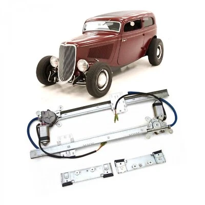 2 Door 12V Power Window Conversion Kit for 1934 Model 40 Sedan Fordor B-400 - Image 1 of 4