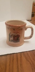 16oz Holiday Christmas Ceramic Coffee Mug Snowman Crazy Mountain - Bild 1 von 5