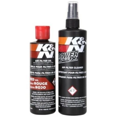 K&N Engine Air Filter Cleaning Kit Aerosol Filter Cleaner And Oil Kit - Image 1 of 4