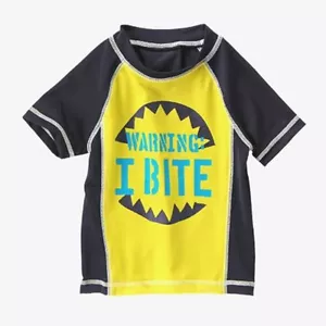 NEU Crazy 8 Baby Jungen 6-12 Monate UPF 50+ Rash Guard Schwimmen Oberteil - Bild 1 von 2