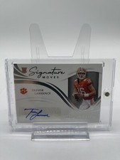 Trevor Lawrence 2021 Panini Immaculate Collegiate Signature Moves RC Auto /99