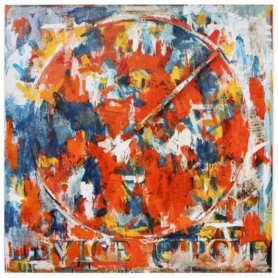 JASPER JOHNS IMPRESIÓN DE PLACA EXPRESIONISTA ABSTRACTO Arte Moderno Neo-Dada Arte POP Foto 1 de 2