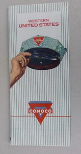 1959 Western United States road map Conoco oil gas pre interstate route 66 - Picture 1 of 3