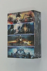 ATLANTIC RIM- ONE SHOT- MANTERA- APOCALYPSE EARTH Pack 4 DVD's, Idioma Frances. - Imagen 1 de 2