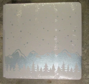 Creative Memories 12x12 POLAR LIGHTS Pale Blue Shimmer Fast2Fab Foiled Album NEW - Picture 1 of 6