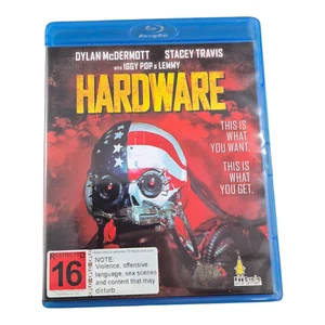 Hardware Blu-ray 2009 Dylan McDermott Stacey Travis Iggy Pop Rare - Region B - Foto 1 di 3