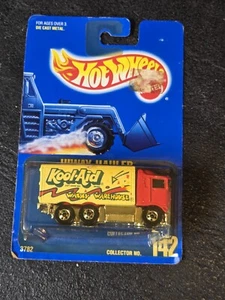 1991 Hot Wheels #142 Kool-Aid Hiway Hauler red new on card!!!! - Picture 1 of 6