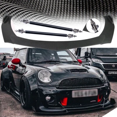Front Lip Bumper Body Kits Splitter Spoiler Carbon Fiber For Mini Cooper Paceman Foto 1 de 4