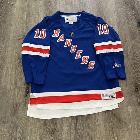 Youth Marian Gaborik New York Rangers NHL Reebok Jersey Size Youth L/XL Cover