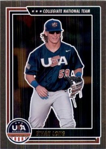 2022 Stars and Stripes Foil ETHAN LONG #18