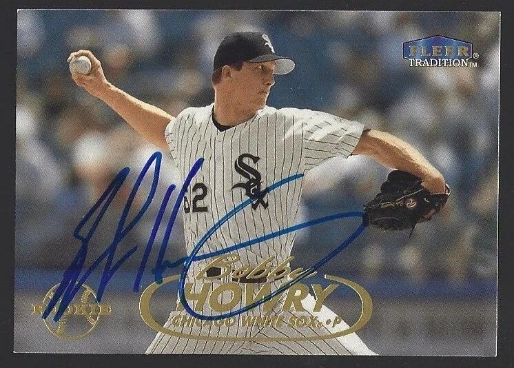 1998 Fleer Tradition Update #U91 Bobby Howry IP autograph signed card - Image 1 of 1