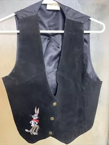 Bugs Bunny Vintage S/M 1995 Warner Bros Studio Store Vest Waistcoat SM - Picture 1 of 7