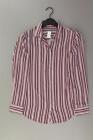 ⭐ Benetton Langarmbluse Bluse für Damen Gr. 36, S gestreift rot aus Polyester ⭐