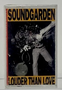 Soundgarden – Louder Than Love | 1989 | Cassette | Sealed | First Print | | A&M - Picture 1 of 5