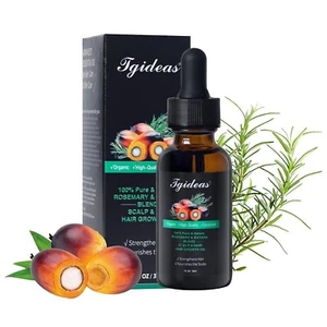Tgideas Batana Rosemary Hair Growth Oil - Organic Jojoba Argan Scalp Oil for ... - Picture 1 of 8