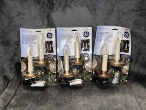 GE StayBright Paquete de 2 6 Pulgadas A Batería LED Parpadeantes Árbol Velas 6 Piezas - Imagen 1 de 12