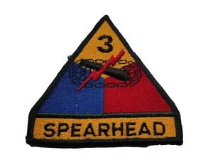Aufnäher  der 3  US  Panzerdivision  Spearhead  ca 9,5 x 10 cm - Bild 1 von 1