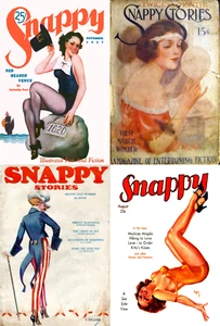 Snappy Stories - Daring Naughty Risqué  Sexy Magazine - 6 Rare Old Issues on DVD - Picture 1 of 24