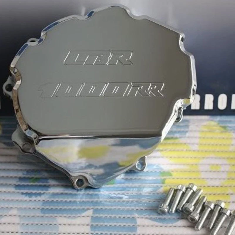 Cubierta del motor del estator izquierdo para Honda CBR 1000RR 2008-2014 2012 13 cárter cromado Foto 1 de 1