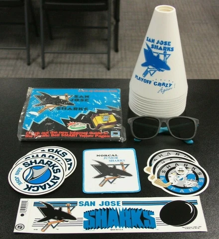 Vintage San Jose Sharks Novelty and SGA Product | You Pick Cover