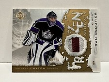 2007-08 Upper Deck Artifacts Frozen Artifacts Dan Cloutier /25 Patch 3 Color NHL