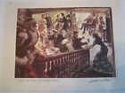 HAROLD DENISON "NIGHT OF THE CHRISTMAS PARTY" GREETING CARD NO. 15108 -  TUB Q