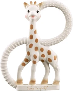 Sophie La Girafe Original Teething Ring 100% Natural Rubber - Picture 1 of 8