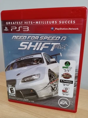 Need for Speed: Shift (Sony PlayStation 3 PS3, 2009) Greatest Hits - EA - Image 1 of 4