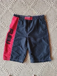Vtg Fubu Swim Trunks Long Basketball Shorts Boys XL 20 - Picture 1 of 3