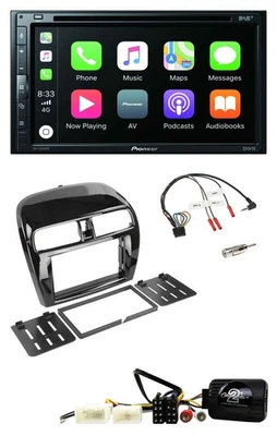 Pioneer DVD 2DIN Lenkrad DAB Bluetooth USB Autoradio für Mitsubishi Mirage Space - Bild 1 von 4