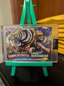 2024 NFL Wild Card Garrett Nussmeier Sabertooth True 1/1 - Picture 1 of 1
