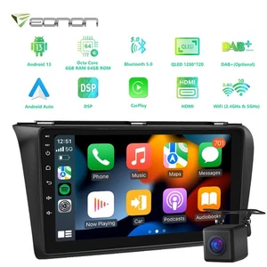 CAM+Para Mazda 3 2004-2009 BK 9" Radio Coche GPS Android 13 8 Núcleos DSP Apple CarPlay - Imagen 1 de 24