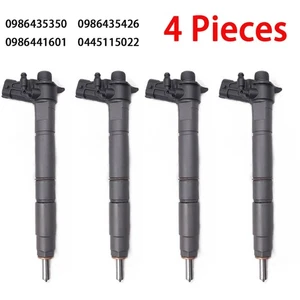 4X 0445115022 Diesel Fuel Injector For RENAULT LAGUNA 2.0D 05 to 15 Nozzle Valve - Picture 1 of 8