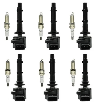 6PCS Ignition Coil & Spark Plug Set For Mercedes-Benz ML350 ML450 ML550 - Image 1 of 4